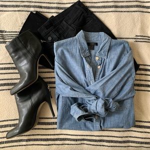 J Crew Selvedge Chambray Shirt